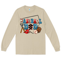 Mushroom baseball dad Long Sleeve Tee - AdoDesignShop