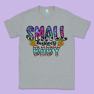 Small Business Baby Classic Tee Designed By Cowhidedigitalart