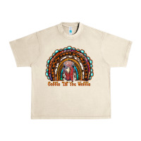 Sandshell gobble till you wobble thanksgiving rainbow Urban Heavy Tee - RanaPortraitStore