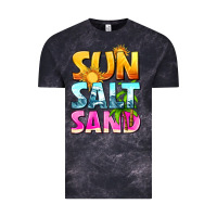 Cloud Black sun salt sand Vintage Tee - texasbilliewilder