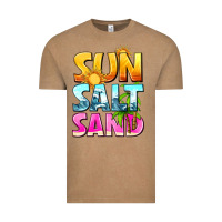 Vintage Coffee sun salt sand Vintage Tee - texasbilliewilder