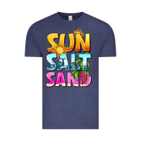 Vintage Denim sun salt sand Vintage Tee - texasbilliewilder