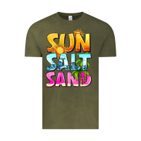 Vintage Olive sun salt sand Vintage Tee - texasbilliewilder