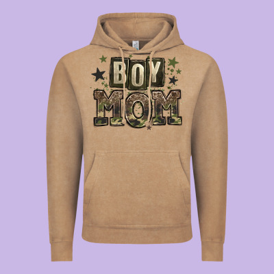 Boy Mom Vintage Hoodie Designed By Zillion Design Studio
