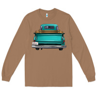 Toasted Coconut western truck back view 2 Long Sleeve Tee - FaDigitalArtStudio