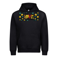 Black for the love of the game softball Urban Hoodie - Jasminsmagicworld