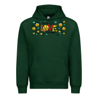 Forest Green for the love of the game softball Urban Hoodie - Jasminsmagicworld