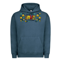 Pigment Midnight Navy for the love of the game softball Urban Hoodie - Jasminsmagicworld
