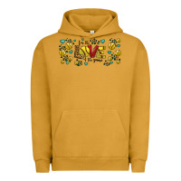 Pigment Peanut Butter for the love of the game softball Urban Hoodie - Jasminsmagicworld