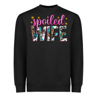 Black spoiled wife Heavyweight Sweatshirt - texasbilliewilder