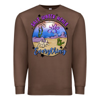 Chestnut salt water heals everything Premium Sweatshirt - MaliasSmallBusiness