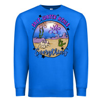 True Royal salt water heals everything Premium Sweatshirt - MaliasSmallBusiness