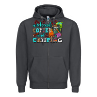 Smoke weekend coffee and camping Zipper Hoodie - AdoDesignShop