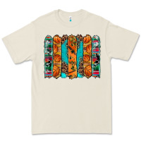 Bone basketball serape cowhide turquoise leopard glitter  brushstrokes Premium Tee - Artiststas