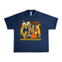 Navy fall cna certified nursing assistant Urban Heavy Tee - Zillion Design Studio