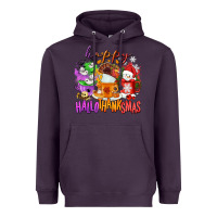 Plum Happy Hallothanksmas coffee cups Heavyweight Hoodie - NancyCooperArtShop