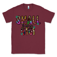 Burgundy small business gİgi Classic Tee - CowhideDigitalArt