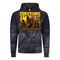 Cloud Black something in the orange western Vintage Hoodie - texasbilliewilder