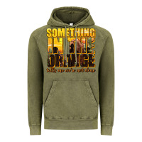 Vintage Olive something in the orange western Vintage Hoodie - texasbilliewilder
