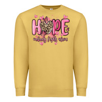 Antique Gold hope nobody fights alone Premium Sweatshirt - MaliasSmallBusiness
