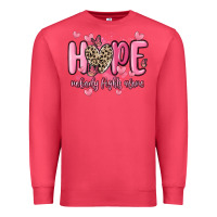 Cardinal hope nobody fights alone Premium Sweatshirt - MaliasSmallBusiness