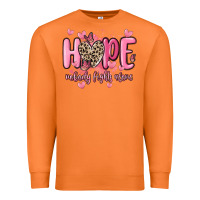 Carrot hope nobody fights alone Premium Sweatshirt - MaliasSmallBusiness
