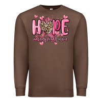 Chestnut hope nobody fights alone Premium Sweatshirt - MaliasSmallBusiness
