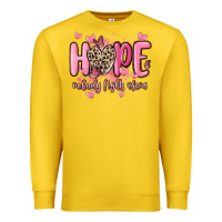 Lemon hope nobody fights alone Premium Sweatshirt - MaliasSmallBusiness