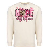 Sandshell hope nobody fights alone Premium Sweatshirt - MaliasSmallBusiness