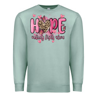 Seafoam hope nobody fights alone Premium Sweatshirt - MaliasSmallBusiness