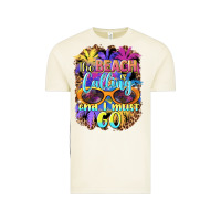Vintage Arctic the beach is calling and i must go Vintage Tee - BarkalooDesign