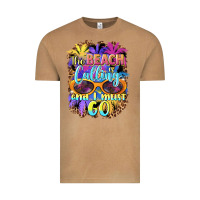 Vintage Camel the beach is calling and i must go Vintage Tee - BarkalooDesign