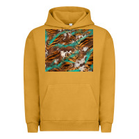 Pigment Peanut Butter tiger cowhide tumbler Urban Hoodie - BarkalooDesign
