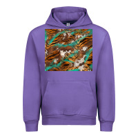 Tulip tiger cowhide tumbler Urban Hoodie - BarkalooDesign