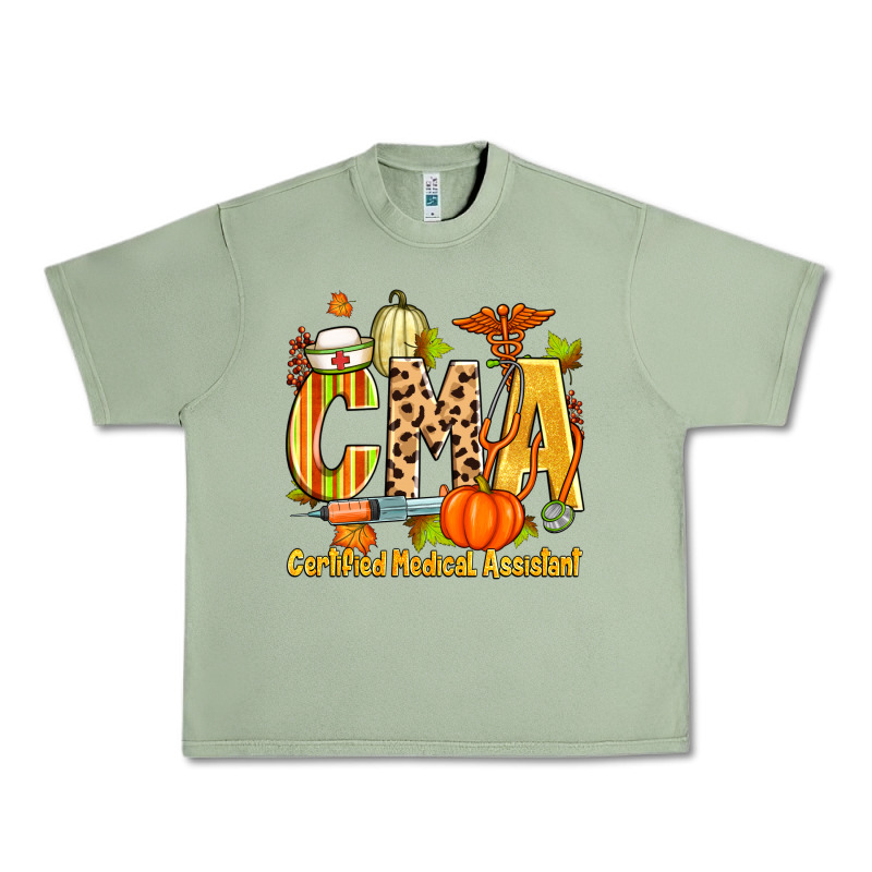 Fall Cma Certified Medical Assistant Urban Heavy Tee by Zillion Design Studio | Teevron