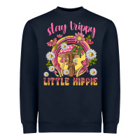 Navy stay trippy little hippie tbw Heavyweight Sweatshirt - texasbilliewilder