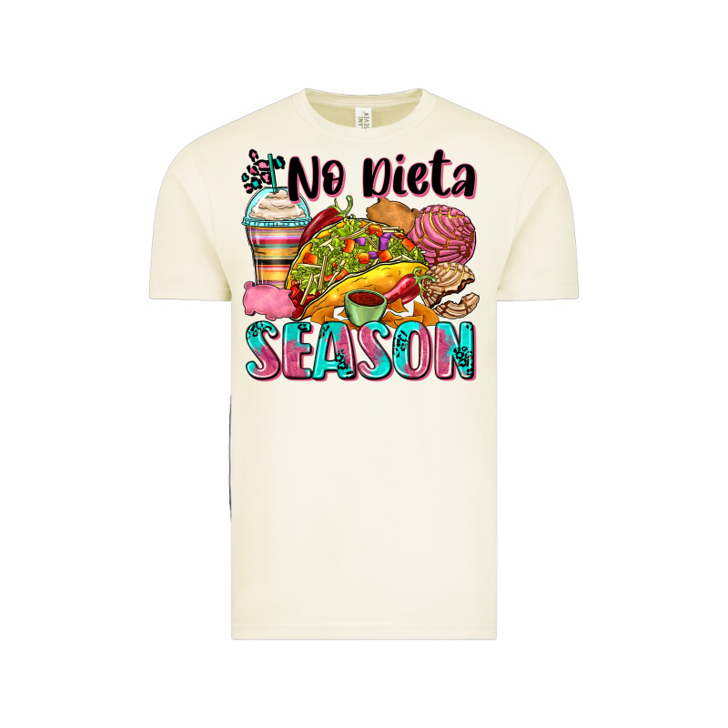 No Dieta Season Vintage Tee by Zillion Design Studio | Teevron