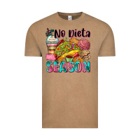 Vintage Coffee no dieta season Vintage Tee - Zillion Design Studio
