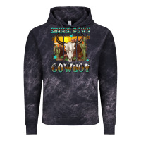 Cloud Black simmer down cowboy Vintage Hoodie - texasbilliewilder