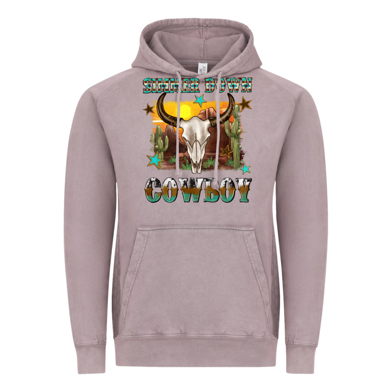 Simmer Down Cowboy Vintage Hoodie by texasbilliewilder | Teevron