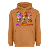 Meerkat Happy Hallothanksmas coffee cups Heavyweight Hoodie - NancyCooperArtShop