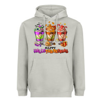 Moon Dust Happy Hallothanksmas coffee cups Heavyweight Hoodie - NancyCooperArtShop
