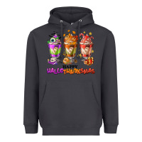 Smoke Happy Hallothanksmas coffee cups Heavyweight Hoodie - NancyCooperArtShop