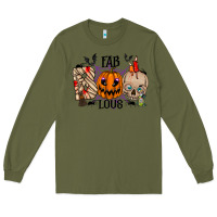 Army Green fabboolous Long Sleeve Tee - RacoonDesign