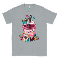 Heather Grey mexican day of the dead skulls coffee cup Classic Tee - FaDigitalArtStudio