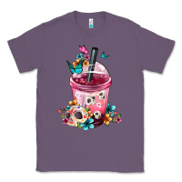 Lavender mexican day of the dead skulls coffee cup Classic Tee - FaDigitalArtStudio