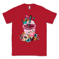 Red mexican day of the dead skulls coffee cup Classic Tee - FaDigitalArtStudio