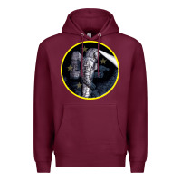 Burgundy Space Travel Premium Hoodie - Bettercallsaul