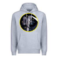 Heather Grey Space Travel Premium Hoodie - Bettercallsaul