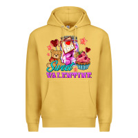 Antique Gold sweet valentine Premium Hoodie - AdoDesignShop